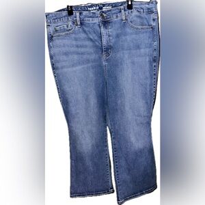 Torrid Trio Fit Slim size 22s thru 26s Boot Cut Limitless Stretch Jeans